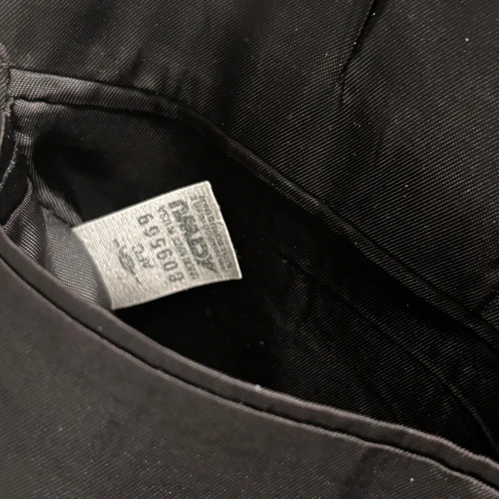 Lord & Taylor Black Double Breasted Blazer 44L Formal Goth VTG Union Jacket